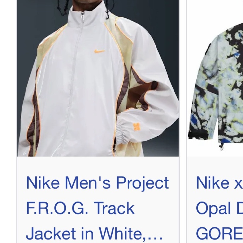 NIKE PROJECT F.R.O.G TRACK JACKET